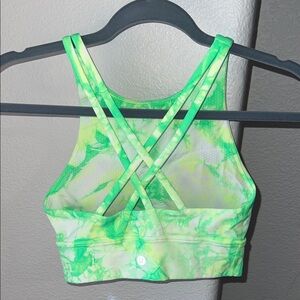 Lululemon Energy High Neck Long Line Sports Bra Size 4